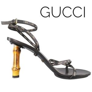 Gucci Black and Brown Heels